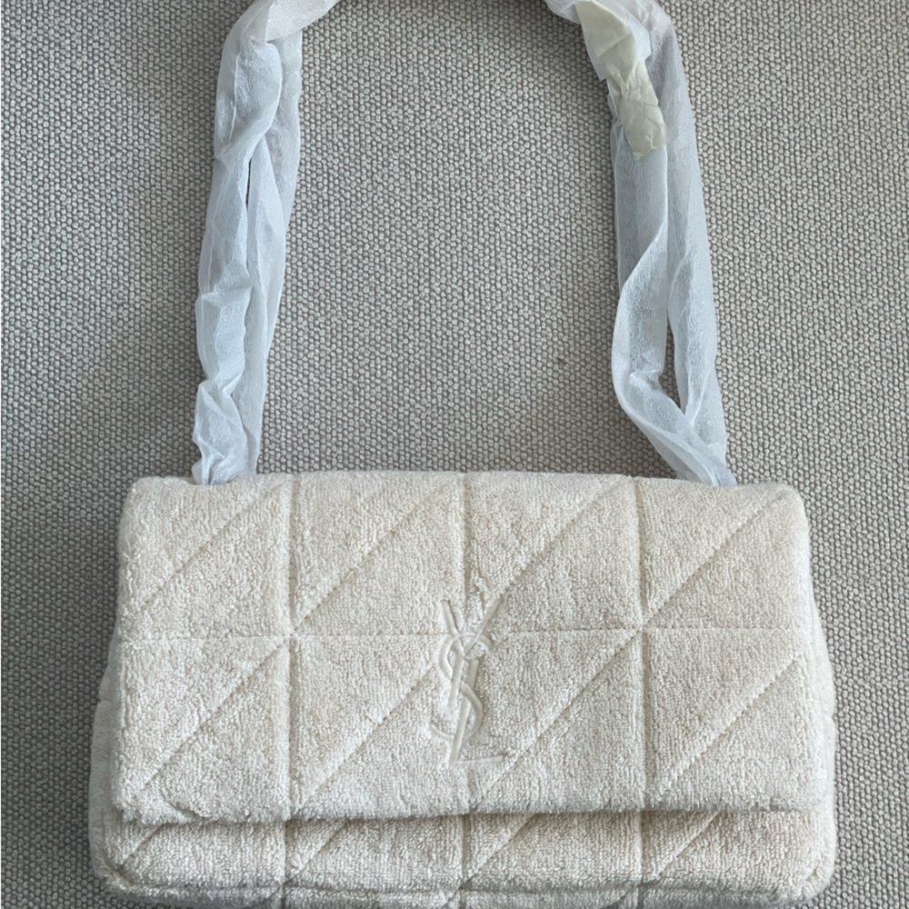 YSL Terry Cloth Shoulder Bag